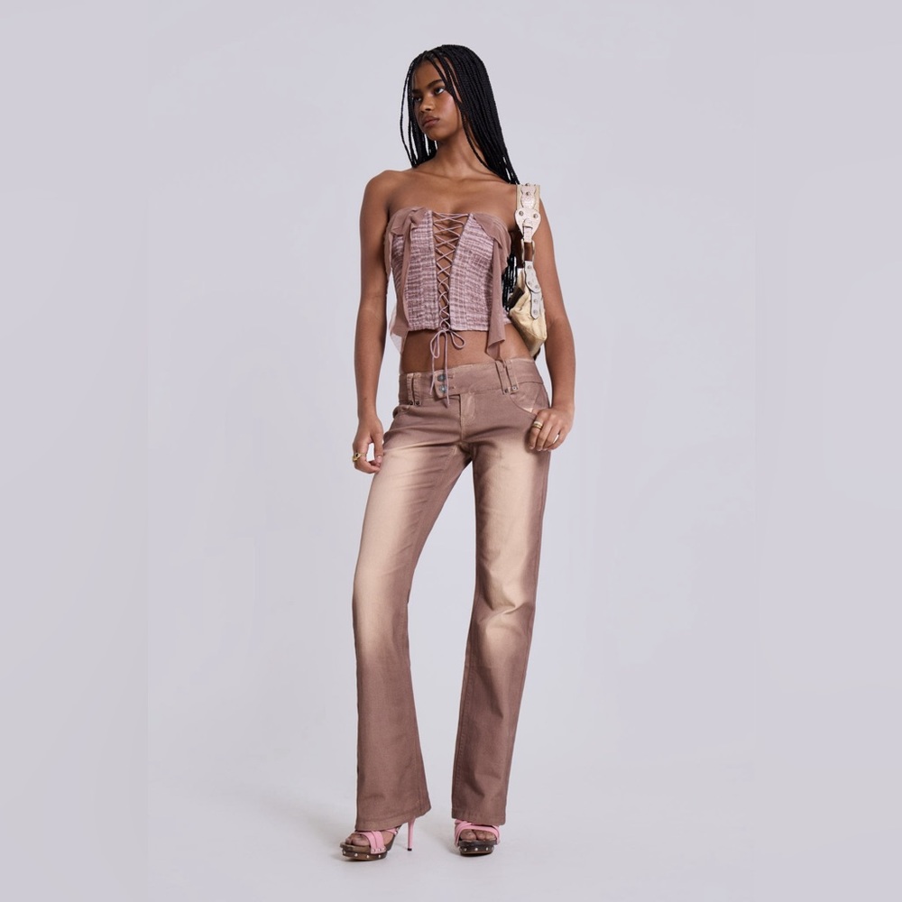 NWT Jaded London  Mauve Thirteen Jeans Sz 28